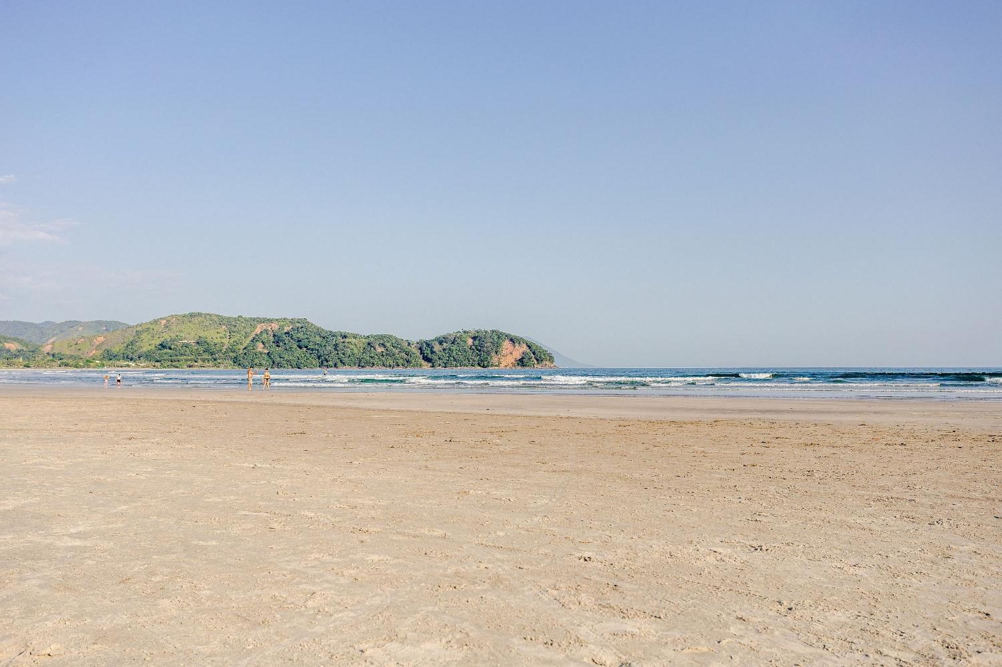Casa Dos Passaros Na Areia A 20M Da Praia Da Baleia Com 3 Suites E 1 Dorm, Com Ar Condicionado, Wifi, Smart Tv, Cozinha Completa E Churrasqueira Сао Себастиао Екстериор снимка