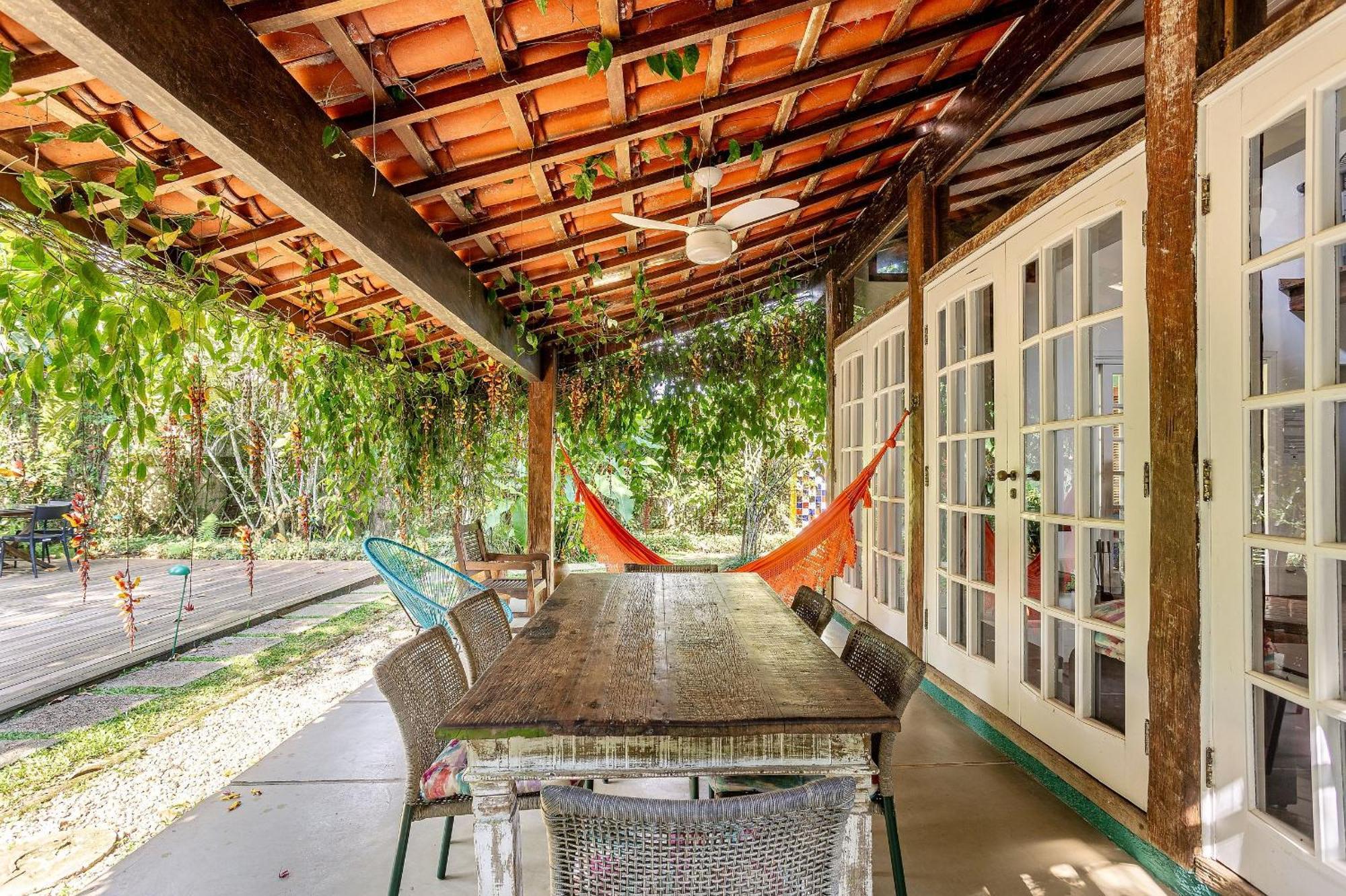 Casa Dos Passaros Na Areia A 20M Da Praia Da Baleia Com 3 Suites E 1 Dorm, Com Ar Condicionado, Wifi, Smart Tv, Cozinha Completa E Churrasqueira Сао Себастиао Екстериор снимка
