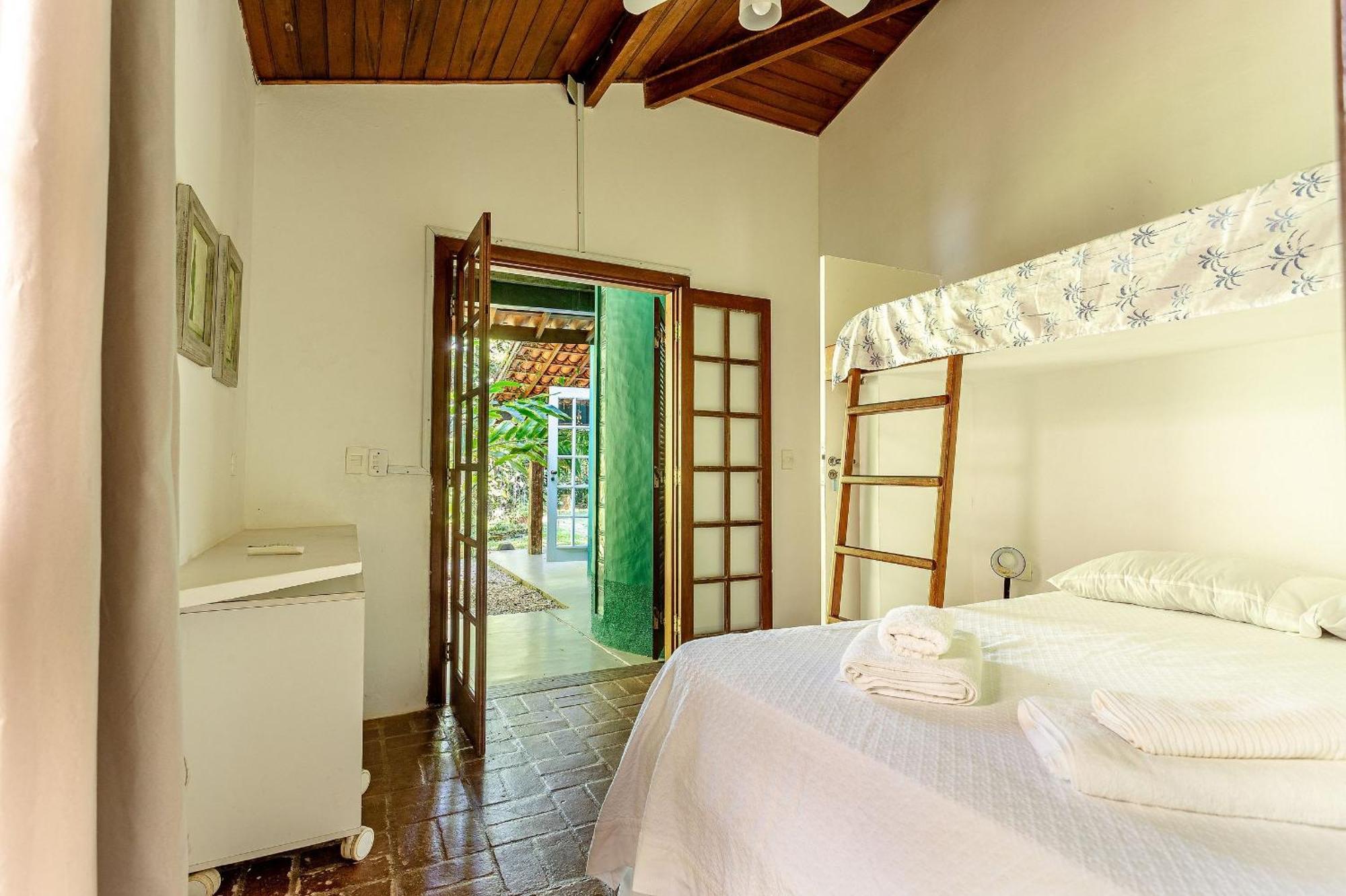 Casa Dos Passaros Na Areia A 20M Da Praia Da Baleia Com 3 Suites E 1 Dorm, Com Ar Condicionado, Wifi, Smart Tv, Cozinha Completa E Churrasqueira Сао Себастиао Екстериор снимка