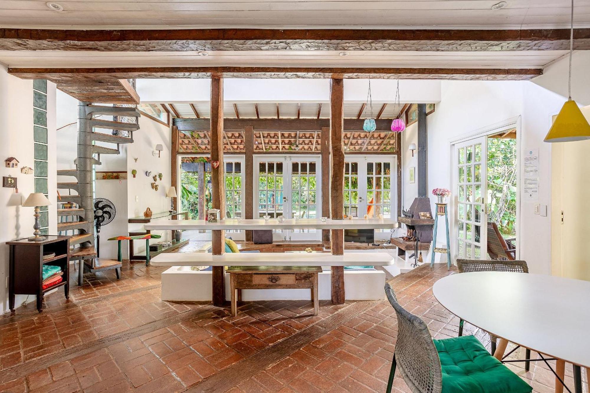 Casa Dos Passaros Na Areia A 20M Da Praia Da Baleia Com 3 Suites E 1 Dorm, Com Ar Condicionado, Wifi, Smart Tv, Cozinha Completa E Churrasqueira Сао Себастиао Екстериор снимка