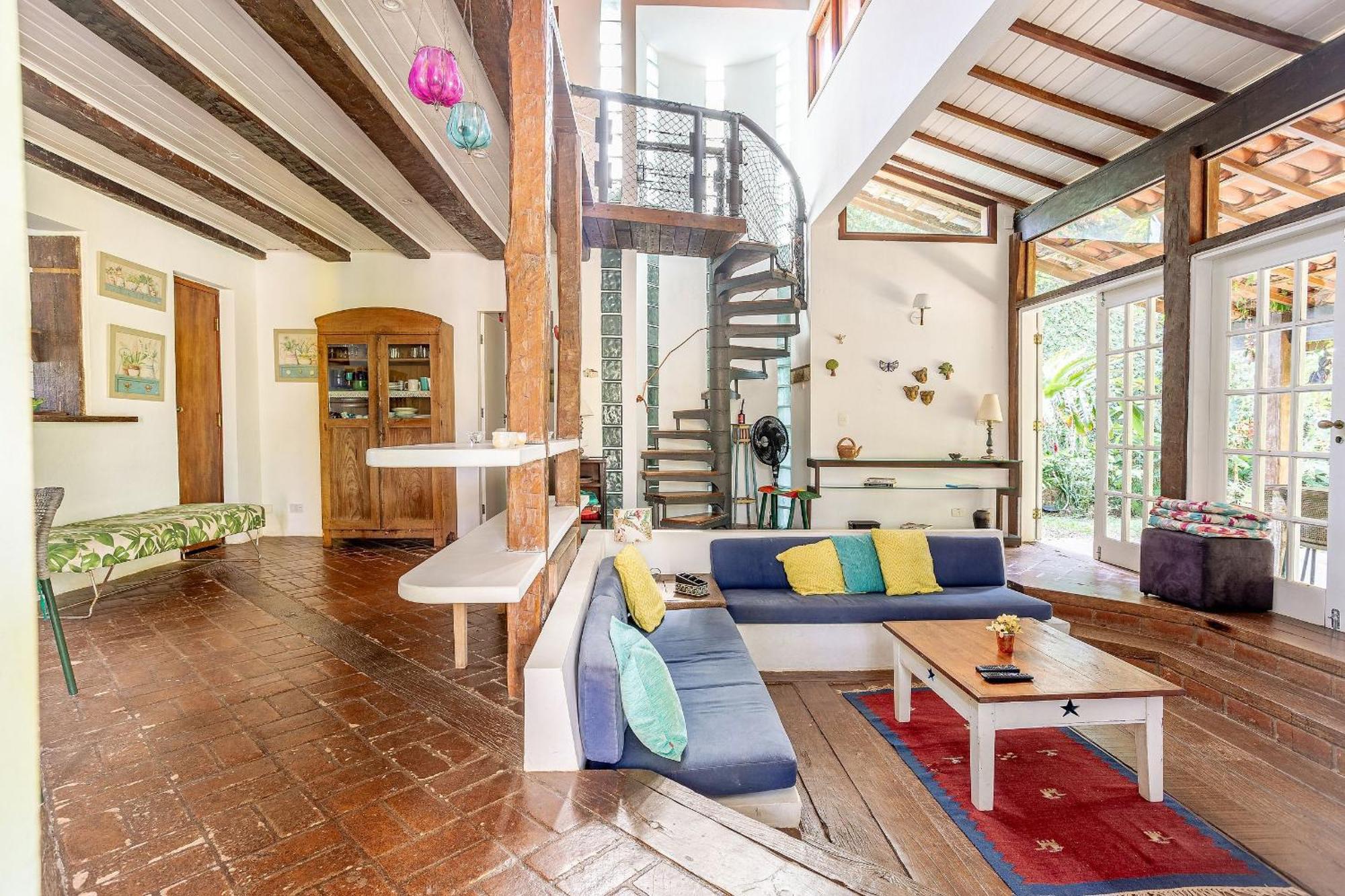Casa Dos Passaros Na Areia A 20M Da Praia Da Baleia Com 3 Suites E 1 Dorm, Com Ar Condicionado, Wifi, Smart Tv, Cozinha Completa E Churrasqueira Сао Себастиао Екстериор снимка