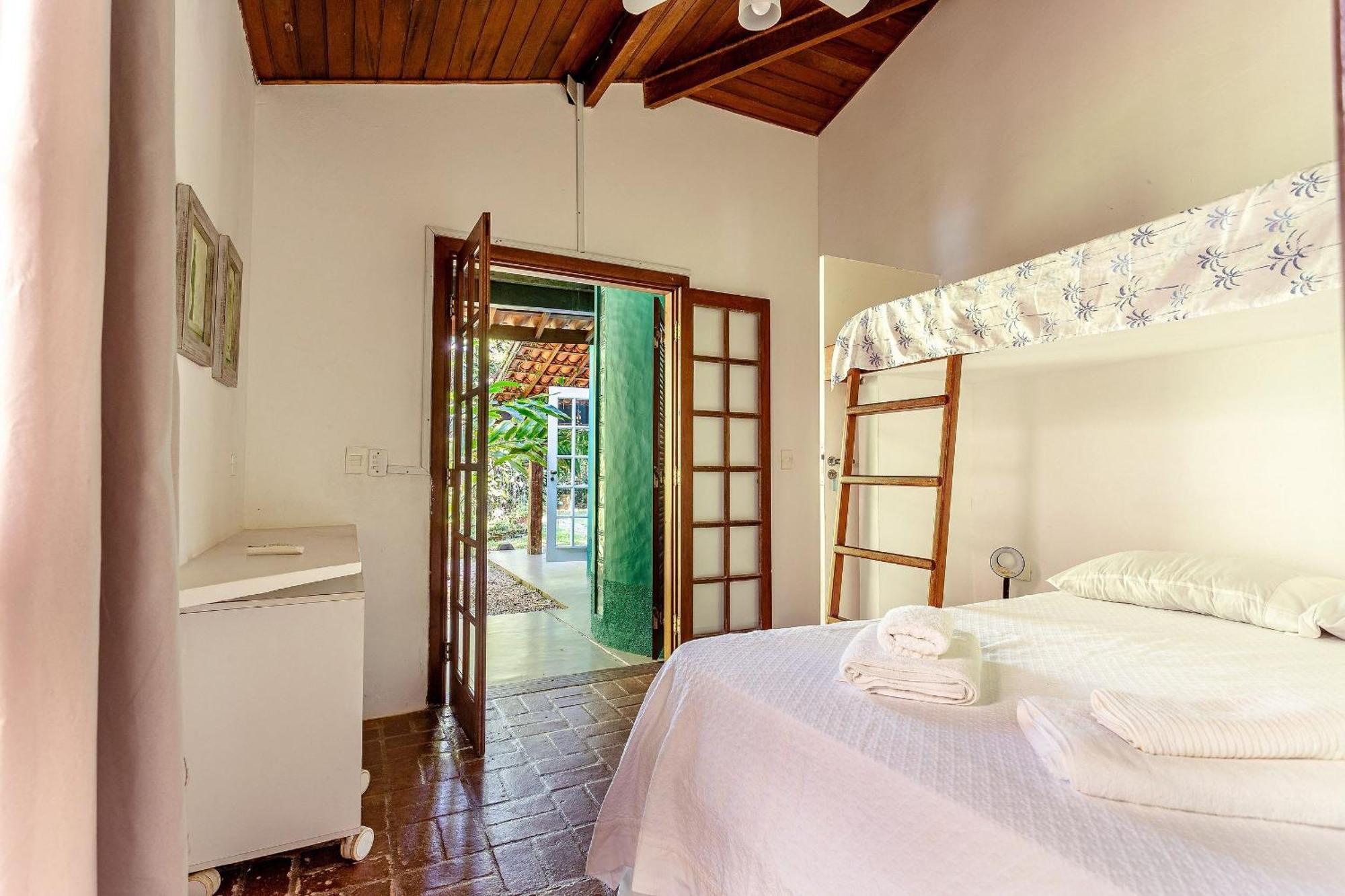 Casa Dos Passaros Na Areia A 20M Da Praia Da Baleia Com 3 Suites E 1 Dorm, Com Ar Condicionado, Wifi, Smart Tv, Cozinha Completa E Churrasqueira Сао Себастиао Екстериор снимка