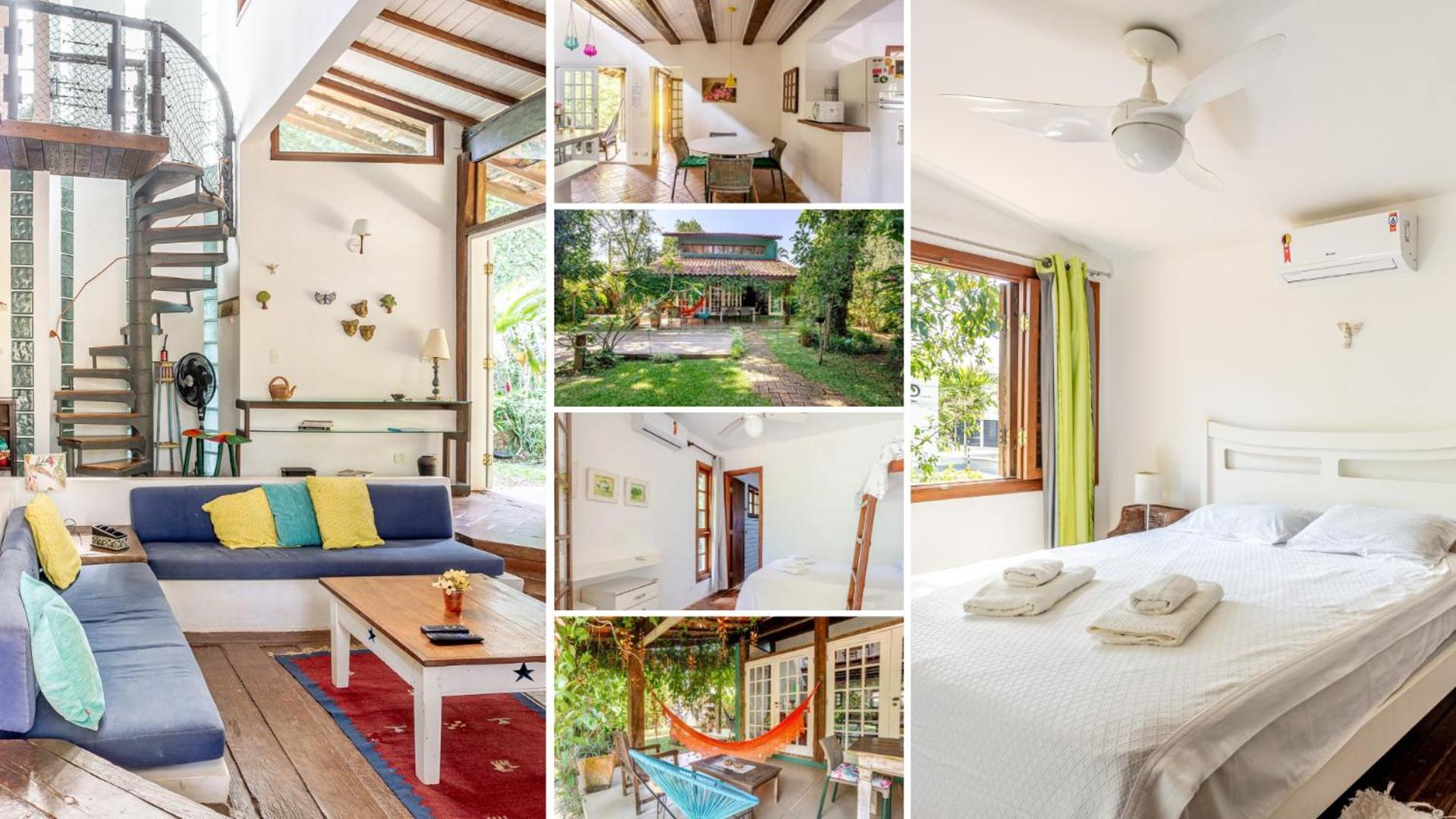 Casa Dos Passaros Na Areia A 20M Da Praia Da Baleia Com 3 Suites E 1 Dorm, Com Ar Condicionado, Wifi, Smart Tv, Cozinha Completa E Churrasqueira Сао Себастиао Екстериор снимка